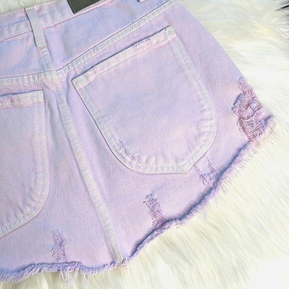 Carmar LF Beatrice Lavender Zipper Denim Skirt - Picture 12 of 12